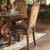 Vintage and Cherry Oak Side Chair with Claw Leg B062P209246