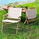 ZUN 2PCS Camping Chair, Folding Chair,Chair,Outdoor Camping Folding Chair,Outdoor Portable Folding Chair 11371351