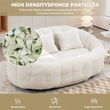 COOLMORE Bean Bag sofa Lazy Sofa Durable Comfort Lounger High Back Bean Bag Chair Couch for Adults W395P181433