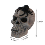 ZUN Demon Skull,Suitable for Outdoor Fireplace and Fire Pit, Halloween Decoration 49538036