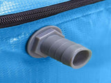 100 Gallon Folding Rain Barrel Water Collector Blue 17376535