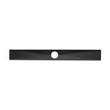 30 Inch Linear Shower Drain with Removable Brick Patterned Grate Cover, 304 Stainless Steel Shower W2287P396408