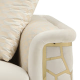 Talia G0997A-L Loveseat , IVORY B078P301557