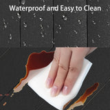 Outdoor Round Patio Dining Table for 6-7, All Weather Metal Dining Table with Umbrella Hole for Deck W213P335135