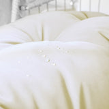 Outdoor Egg Hanging Chair with Stand, Patio Wicker Swing Egg Chair Indoor Swinging Chair Outdoor W2500P262991