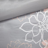 King/Cal King 6 Piece Printed Duvet Cover Set B03597325