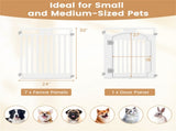 8-Panel HDPE Pet Fence , 50"x50"x32" Square 70573637