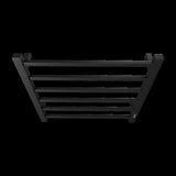Towel Warmer 6 Bar Electric Heated Towel Rack Wall Mount Plug-in/Bath Towel Heater Matt-Black W2079P189687