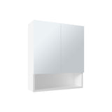 Wanna 23" High Double Door Medicine Cabinet with Three Shelves for Bathroom White B200P286959