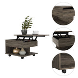 ZUN Portland Lift Top Coffee Table B128P148792