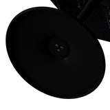 31.50"Modern Octagonal Coffee Table with Printed Black Marble Table Top,Metal Base, for Dining Room, W757126159