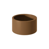 Heavy Duty Corten Steel Round Raised Garden Bed Kit 15.5" Dia. x 12" H. Pre-Rusted Metal Planter W3077P276889