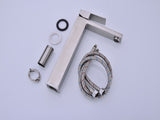 Bathroom Sink Single Handle Faucet with Pop-Up Drain 06748390