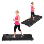 ZUN Walking Pad 300 lb Capacity, Desk Treadmill for Home Office, Protable Treadmill Under Desk, Walking MS314578AAB
