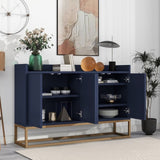 ZUN Modern Sideboard Elegant Buffet Cabinet with Large Storage Space for Dining Room, Entryway 09047972