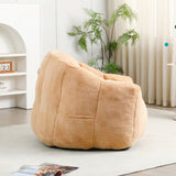 Bean Bag Chair, Bean Bag Sofa Chair with Armrests Stuffed High-Density Foam, Lazy Sofa Comfy Chairs 62237259