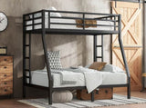 Metal Twin over Full Bunk Bed for Teens and Adults,Space-Saving/Noise Reduced/No Box Spring Needed, W1580P368409