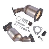 2Pcs Front Catalytic Converters Left and Right Fit for Nissan Altima 3.5L V6 16221 16222 11074971
