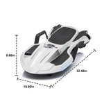 ZUN 24V Kids Ride On Electric scooter w/ helmet knee pads,24v ride on toy for kids,Spray function,2WD W1396P149679