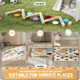 Kids Wooden Balance Beam with 3-8 years old 61790490