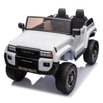 ZUN 24V Two-seater Kids Ride On Car W/Parents Remote Control, Licensed Toyota LC250,4WD,220w Motors,With W1396P178763