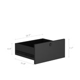 Nightstand with Charging Station, Smart Nightstand with Night Light, Modern Night Stand with W1321P151791