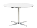 Modern circular dining table and small tea table, with a minimalist style, suitable for use in W2565P248234