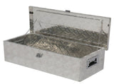 30" Elegant 5-Strips Pattern Aluminum Toolbox Silver 70391005