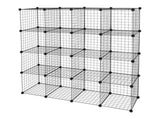 16-Cube Organizer Cube Storage Storage Shelves Wire Cube Storage Origami Shelves Metal Grid 22202561