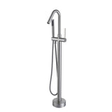 Freestanding Bathtub Faucet with Hand Shower W1533124985