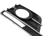 2X Front Bumper Fog Lamp Grille Bezel fit for Volkswagen Beetle 2017-2019 5C5854661K 33601591