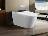 Tankless Smart Toilet With Bidet Built In, One-piece Bidet Toilet Seat, Auto Flush,Heated Seat, Warm W3598P362101