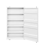 White 1-Door Chest with Container Lock B062P209020