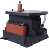 Vertical Oscillating Spindle Sander & Belt Sander, 2 IN 1 Combination Woodworking Machine W465P182389