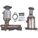 ZUN Catalytic Converters for Ford Edge 3.5L 3.7L 2011-2014 Bank 1 and 2 Non Turbo PE16719-20X 48429168