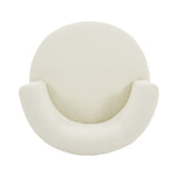 Contemporary 360&deg Swivel Chair, Boucle Swivel Accent Chair, Ideal for Living Room, Bedroom & Home N765P292090W