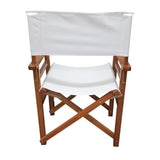 Folding Chair Wooden Director Chair Canvas Folding Chair Folding Chair 2pcs/set populus Canvas W49532122