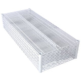 7 Tier Metal Wire Shelving Unit, 2450lbs Heavy Duty Adjustable Storage Rack with Wheels & W465142134