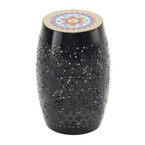 RUBY12" SIDE TABLE -BLACK N770P182376B