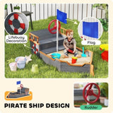 Kids Wooden Sandbox 58235368