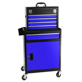 5-Drawer Rolling Tool Chest, High Capacity Tool Storage Cabinet W/Lockable Wheels, Anti-Slip Liner, W1239P176623
