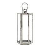 ZUN FRANK 23"H STAINLESS STEEL LANTERN 72191.00SIL