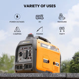 New 2300 Watt 2.3KW Portable Generator Super Quiet Inverter Generator For RV Camping 08679540