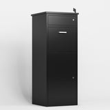 Package Delivery Box for Outside Lock15.74"L*16.92"W*44.5"H, Heavy-Duty Steel Package Drop Box W396P278342