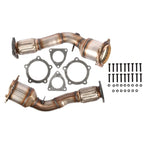 ZUN Front Left & Right Catalytic Converters for Porsche Cayenne 9P 4.8L V8 2007-2010 73962902