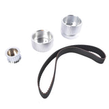 Belt Drive Pulley Kit Long Water Pump for Small Block Chevy 283 305 327 350 383 400 Engines Billet 18536536