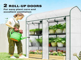 Garden Bed with Mini Greenhouse 20295784