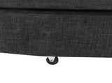 Orisfur. 360&deg Swivel Accent Barrel with Storage Ottoman & 4 Pillows, Modern Chenille Leisure WF323718AAE