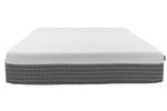 ZUN Bridgevine Home 12 inch ReCharge Hybrid Cooling Hypergel Quick Response Foam and Coil Kids Mattress, B108P175799