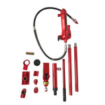 ZUN 4 Ton Portable Power Hydraulic Jack Red 52765959